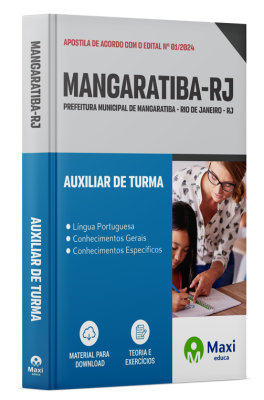 Apostila Prefeitura de Mangaratiba - RJ - 2024 - Auxiliar de Turma