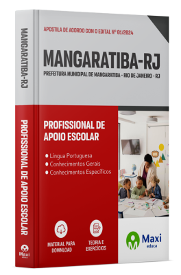 Apostila Prefeitura de Mangaratiba - RJ - 2024 - Profissional de Apoio Escolar