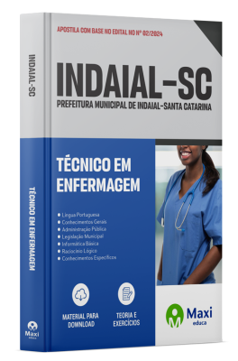 Apostila Prefeitura de Indaial-SC 2024 - Técnico em Enfermagem