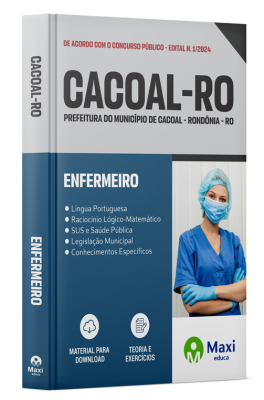 Apostila Prefeitura Municipal de Cacoal - RO 2024 - Enfermeiro