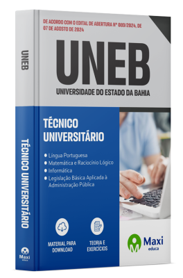 Apostila UNEB - Técnico Universitário - Técnico Universitário