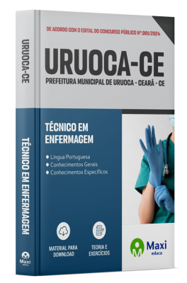 Apostila Prefeitura de Uruoca - CE - 2024 - Técnico em Enfermagem