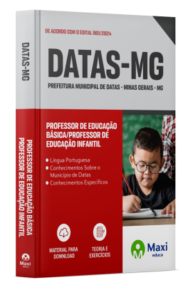 Apostila Prefeitura de Datas - MG - 2024 - Professor De Educação Básica/Professor de Educação Infantil