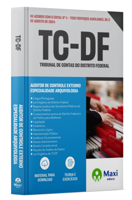 Apostila TCDF 2024 - Auditor de Controle externo – Especialidade Arquivologia