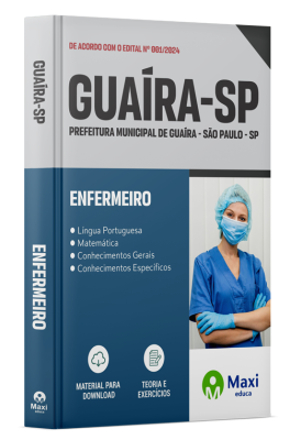 Apostila Prefeitura de Guaíra - SP - 2024 - Enfermeiro