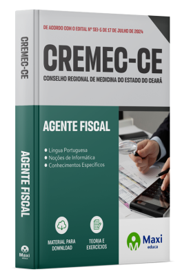 Apostila CREMEC CE 2024 - Agente Fiscal