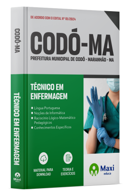 Apostila Prefeitura de Codó-MA 2024 - Técnico em Enfermagem