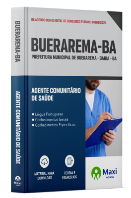 Apostila Prefeitura de Buerarema-BA 2024 - Agente Comunitário De Saúde
