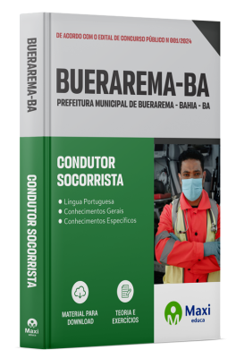 Apostila Prefeitura de Buerarema-BA 2024 - Condutor Socorrista