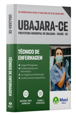 Apostila Prefeitura de Ubajara-CE 2024 - Técnico de Enfermagem