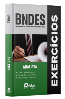 Caderno de Questões BNDES - 2024 - 350 Questões Gabaritadas - Praticando - Analista