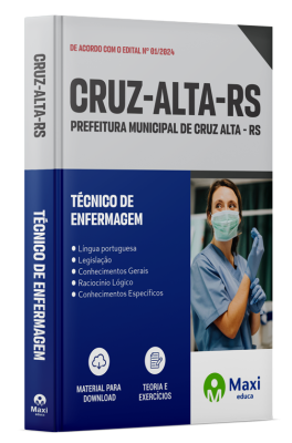 Apostila Prefeitura de Cruz Alta - RS 2024 - Técnico de Enfermagem