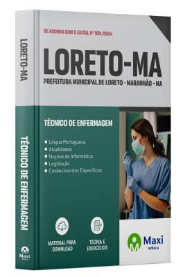 Apostila Prefeitura De Loreto - MA 2024 - Técnico em Enfermagem