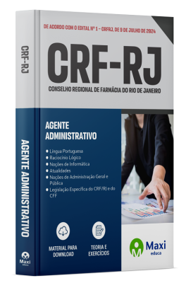 Apostila CRF-RJ 2024 - Agente Administrativo