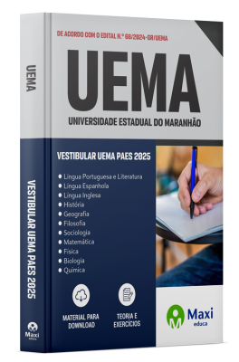 Apostila Vestibular UEMA 2024 - Vestibular UEMA PAES 2025
