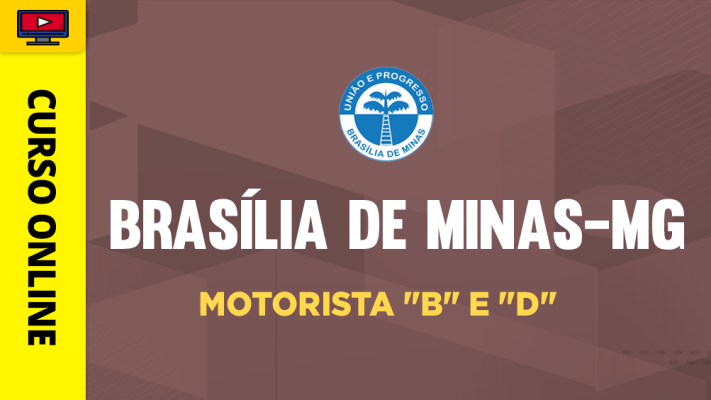 Prefeitura de Brasília de Minas-MG - Motorista "B" e "D" - ‎