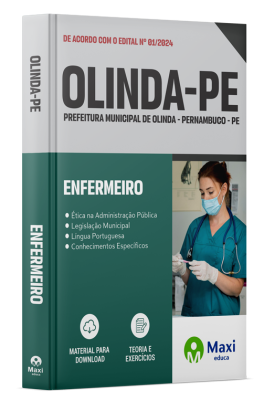Apostila Prefeitura de Olinda - PE - 2024 - Enfermeiro