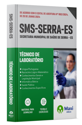 Apostila SMS Serra - ES - 2024 - Técnico de Laboratório