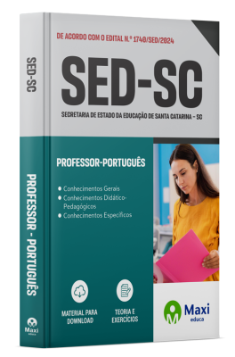 Apostila SED-SC 2024 - Professor - Português