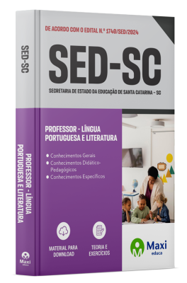 Apostila SED-SC 2024 - Professor - Língua Portuguesa E Literatura