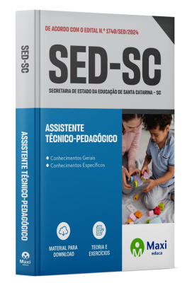 Apostila SED-SC 2024 - Assistente Técnico-Pedagógico