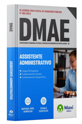 Apostila DMAE- RS - 2024 - Assistente Administrativo