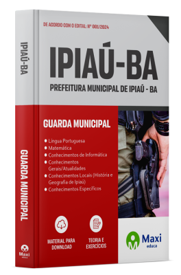 Apostila Prefeitura de Ipiaú - BA - 2024 - Guarda Municipal