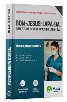 Apostila Prefeitura de Bom Jesus da Lapa - BA - 2024 - Técnico em Enfermagem