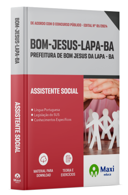 Apostila Prefeitura de Bom Jesus da Lapa - BA - 2024 - Assistente Social