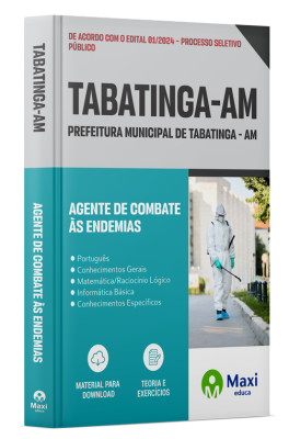 Apostila Prefeitura de Tabatinga - AM - 2024 - Agente de Combate às Endemias