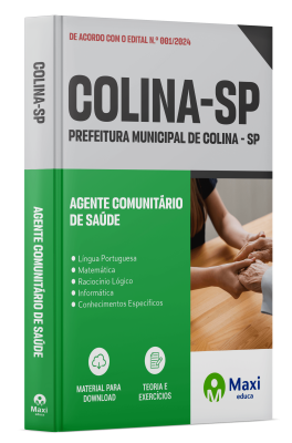 Apostila Prefeitura de Colina - SP - 2024 - Agente Comunitário de Saúde
