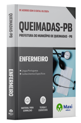 Apostila Prefeitura do Município de Queimadas - PB - 2024 - Enfermeiro