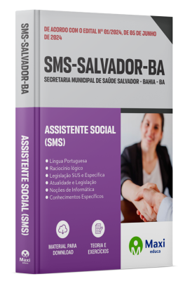 Apostila SMS Salvador - BA - 2024 - Assistente Social (SMS)