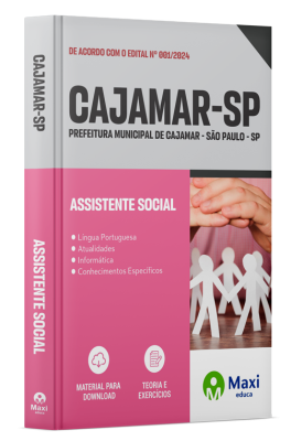 Apostila Prefeitura de Cajamar - SP - 2024 - Assistente Social