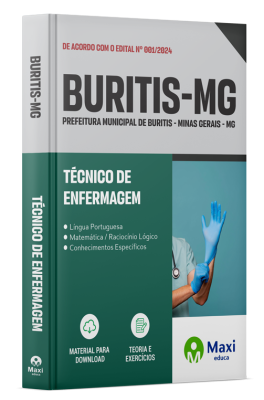 Apostila Prefeitura de Buritis - MG - 2024 - Técnico de Enfermagem