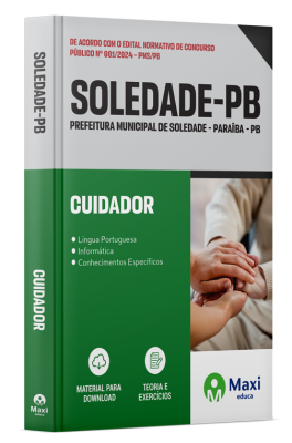 Apostila Prefeitura de Soledade - PB - 2024 - Cuidador