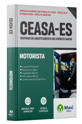 Apostila Ceasa ES - 2024 - Motorista