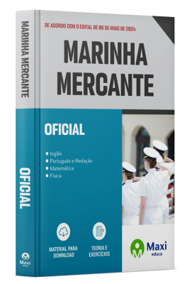 Apostila Marinha Mercante - Marinha do Brasil 2024 - Oficial