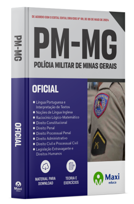 Apostila PM-MG - 2024 - Oficial
