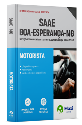 Apostila SAAE Boa Esperança - MG - Motorista