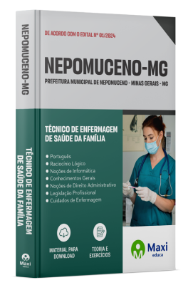 Apostila Prefeitura de Nepomuceno - MG - 2024 - Técnico de Enfermagem de Saúde da Família