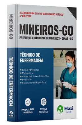 Apostila Prefeitura de Mineiros - GO - 2024 - Técnico de Enfermagem