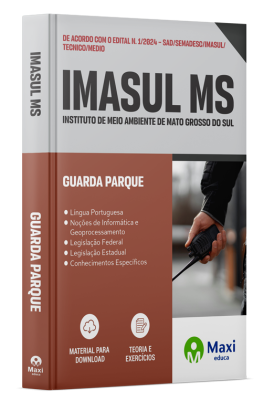 Apostila IMASUL MS - 2024 - Guarda Parque