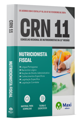 Apostila CRN 11 - 2024 - Nutricionista Fiscal