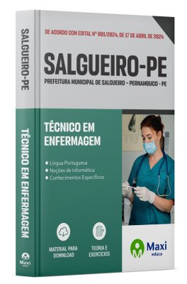 Apostila Prefeitura de Salgueiro - PE - 2024 - Técnico em Enfermagem