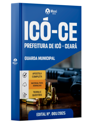 Apostila Prefeitura de Icó - CE -2026 - Guarda Municipal