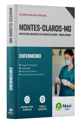 Apostila Prefeitura de Montes Claros - MG - 2024 - Enfermeiro