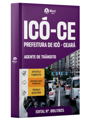 Apostila Prefeitura de Icó - CE -2026 - Agente de Trânsito