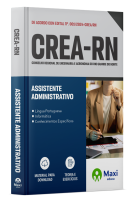 Apostila CREA-RN - 2024 - Assistente Administrativo