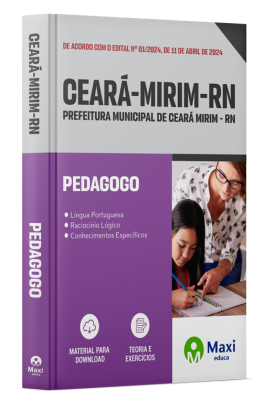 Apostila Prefeitura De Ceará Mirim - RN - 2024 - Pedagogo